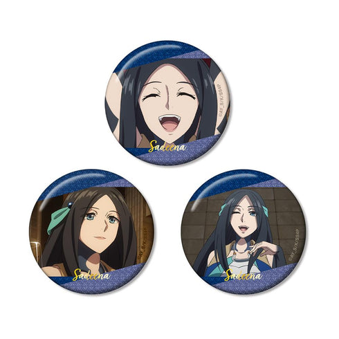 『盾の勇者の成り上がり Season 4』サディナ 場面写グリッター缶バッジ3個セット